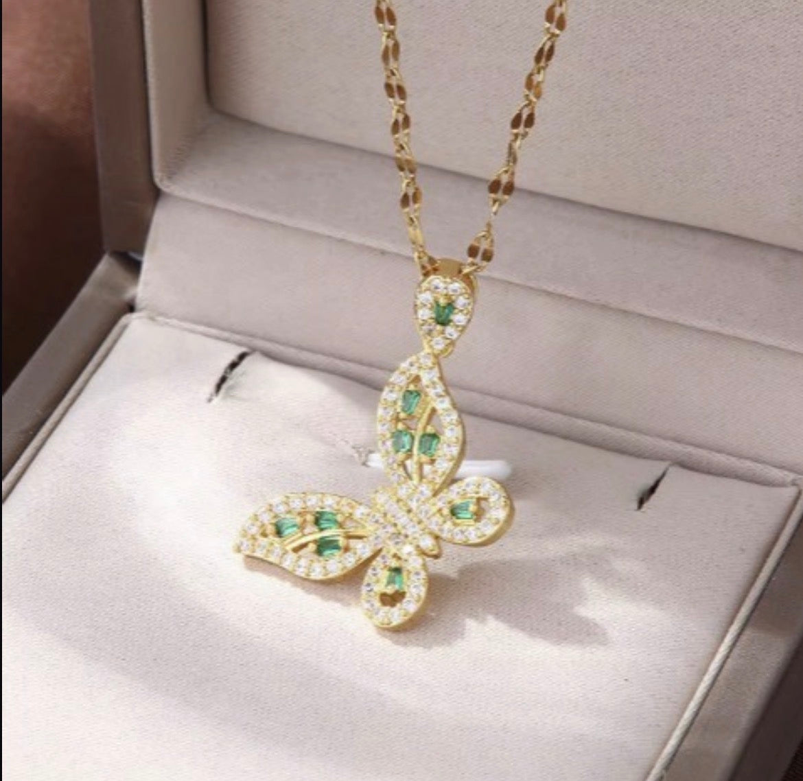 Elegant Butterfly Necklace